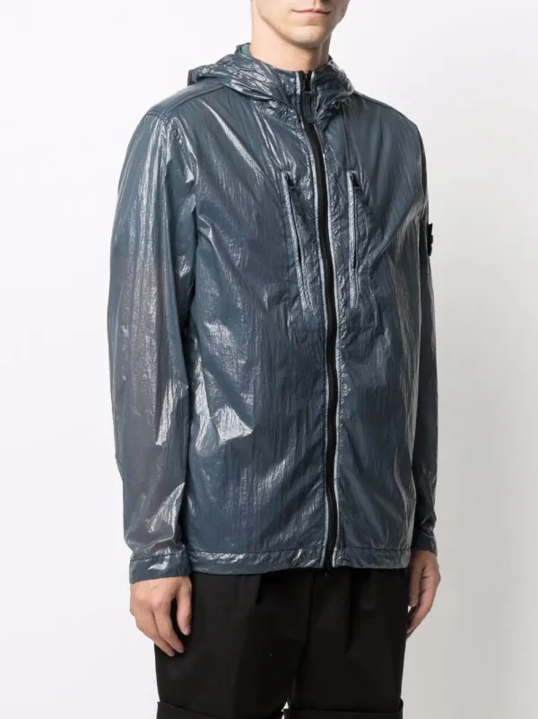 stone island transparent jacket