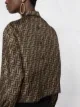 Fendi FF-print silk shirt