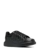 Image 2 of Alexander McQueen Oversized crocodile-effect sneakers
