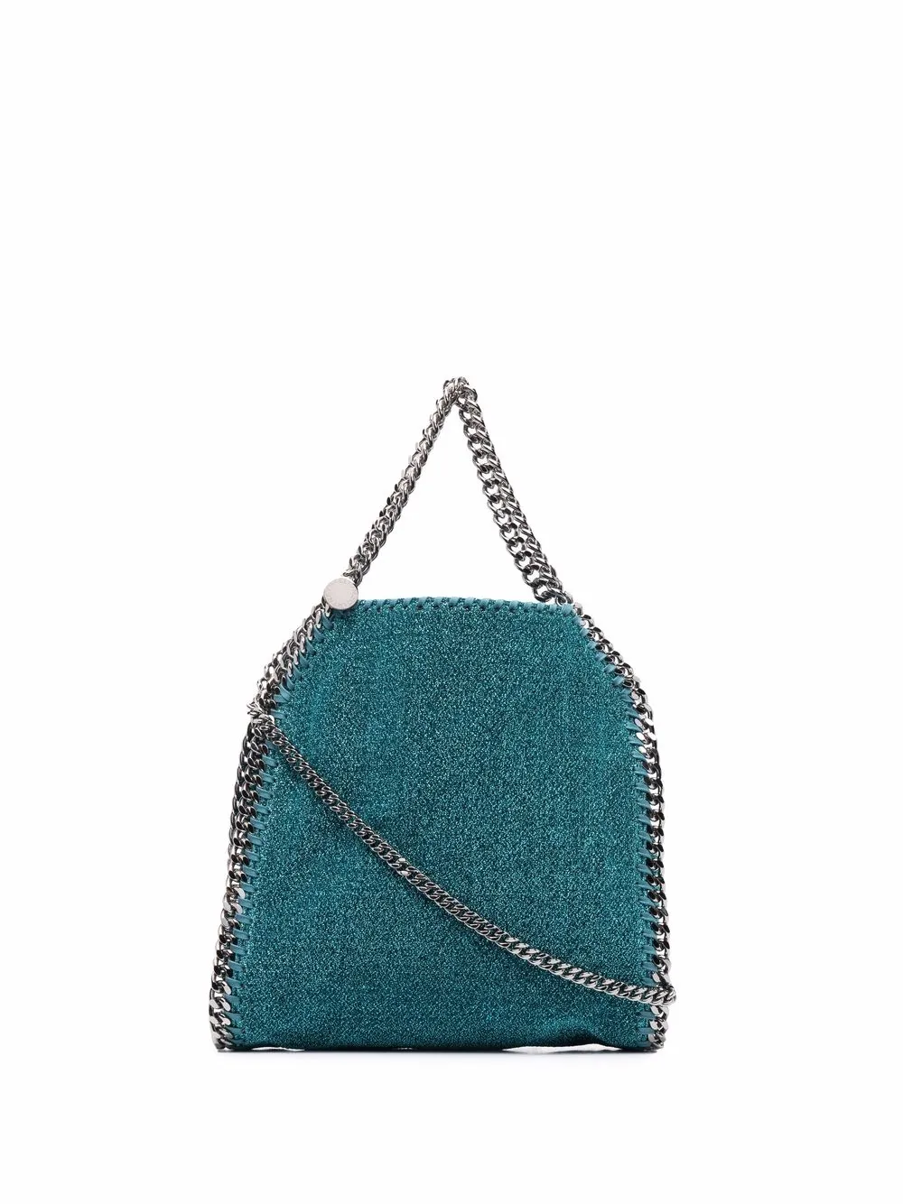 фото Stella mccartney сумка-тоут falabella с эффектом металлик