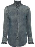 Saint Laurent long-sleeve denim shirt - Blue