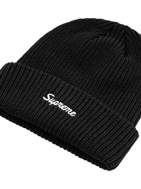 supreme black beanie