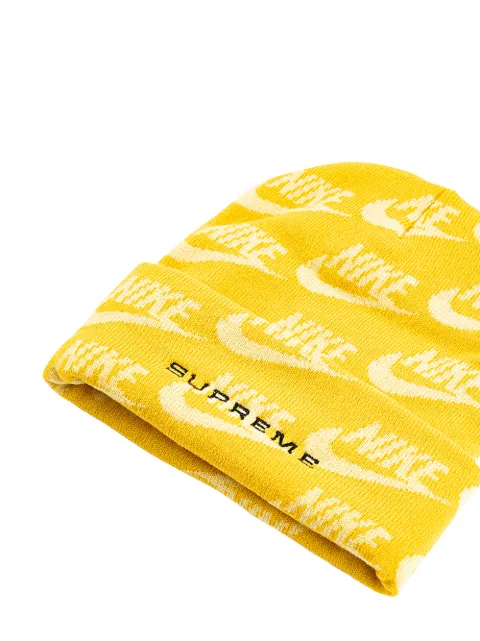 Supreme X Nike Jacquard Logos Beanie Farfetch