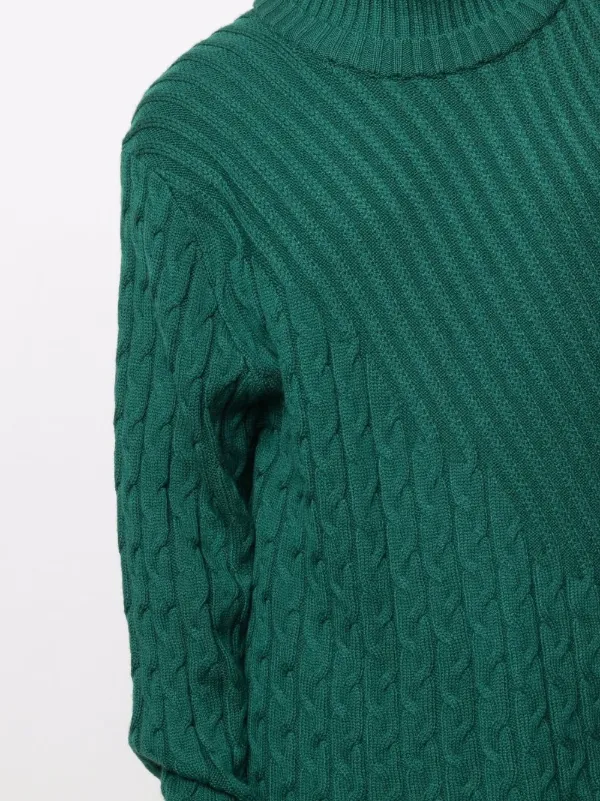 Karl Lagerfeld cable-knit Jumper - Farfetch