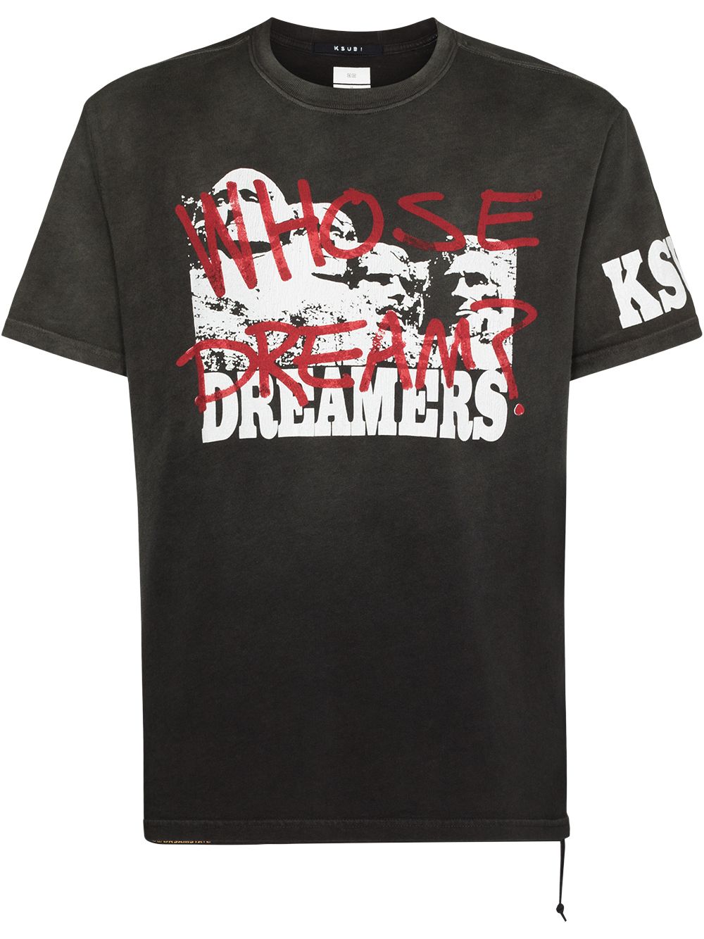 фото Ksubi футболка dreamers kash с принтом