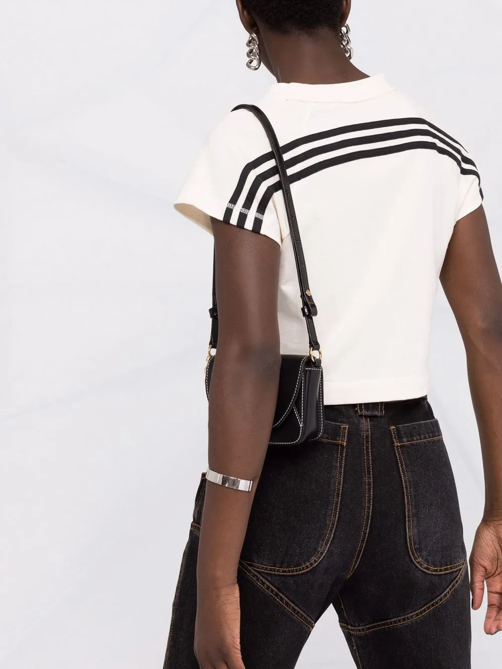 фото Adidas укороченная футболка