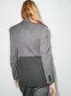 Alexander McQueen layered-detail single-breasted blazer