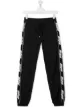 Image 1 of MSGM Kids TEEN logo-print slim-fit track pants