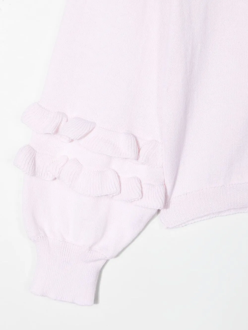Monnalisa Vest met franje Roze