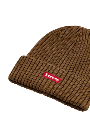 supreme beanie brown