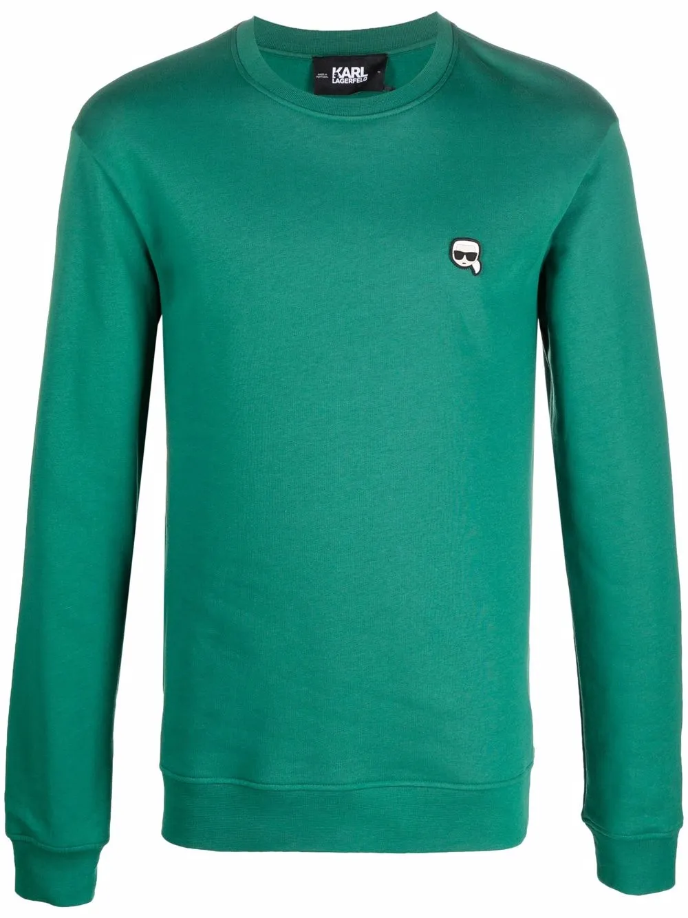 

Karl Lagerfeld sudadera Ikonik - Verde