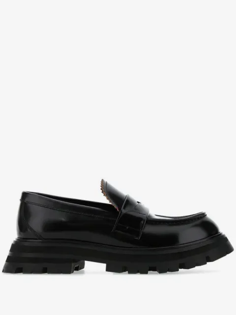 Alexander McQueen Wander leather loafers