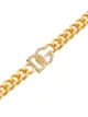 Dolce & Gabbana triple DG logo chain necklace