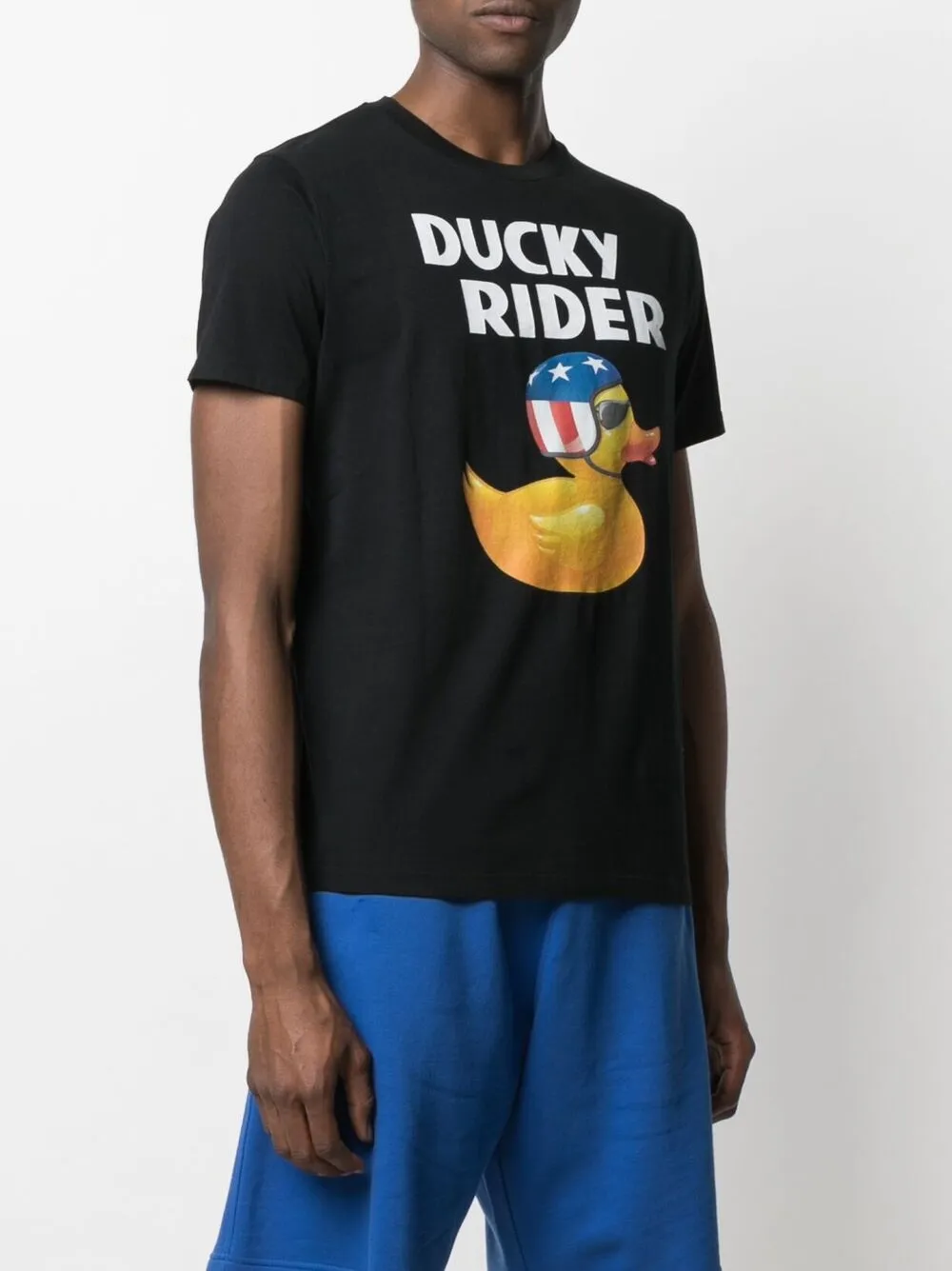 фото Mc2 saint barth футболка ducky rider с графичным принтом