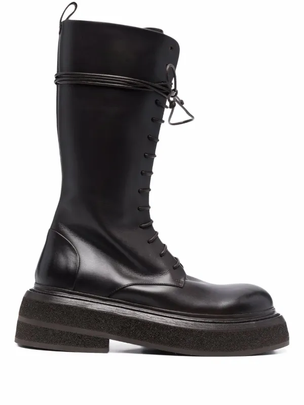 Shop Marsèll Zuccone lace-up boots with 