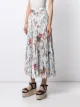 Erdem floral-print pleated skirt