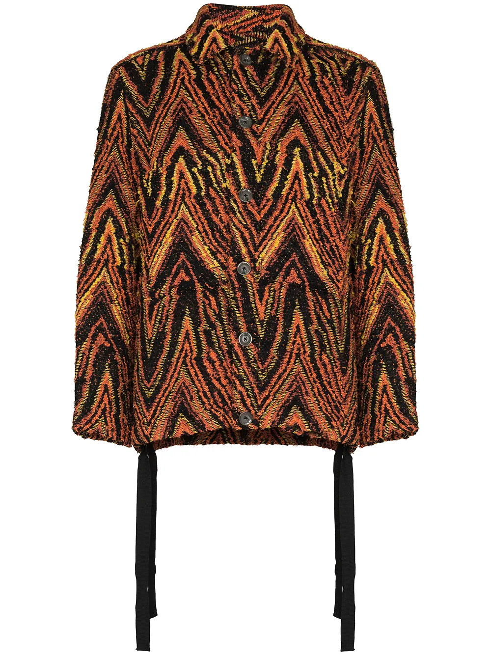 Image 1 of Song For The Mute Goblin patterned jacket