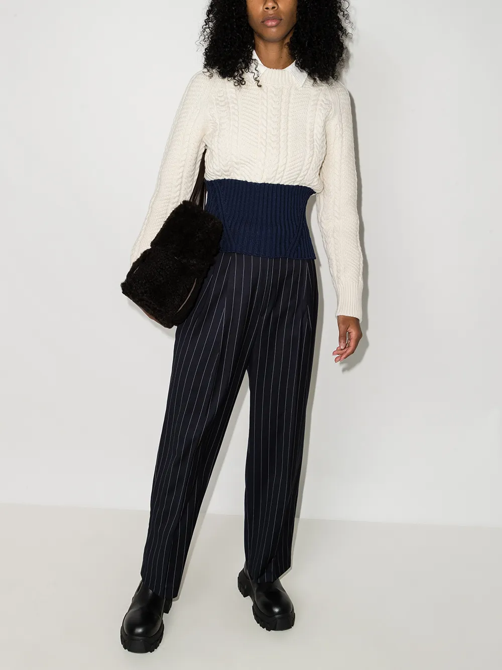 Bild 2 von Alexander McQueen Pullover mit Zopfmuster