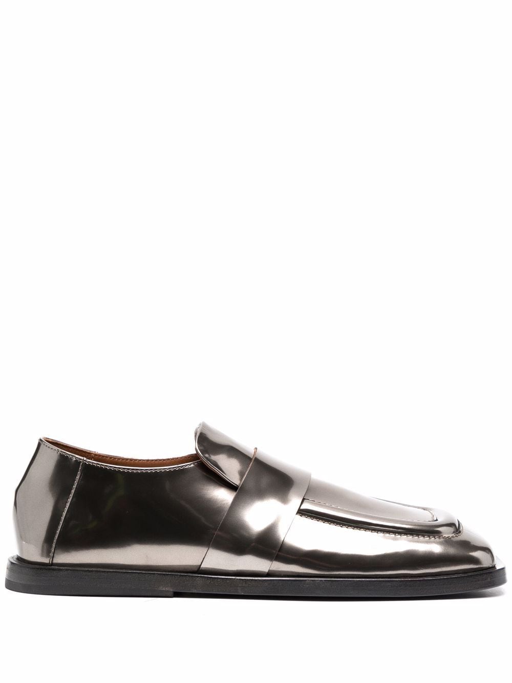 

Marsèll metallic-effect leather loafers - Silver