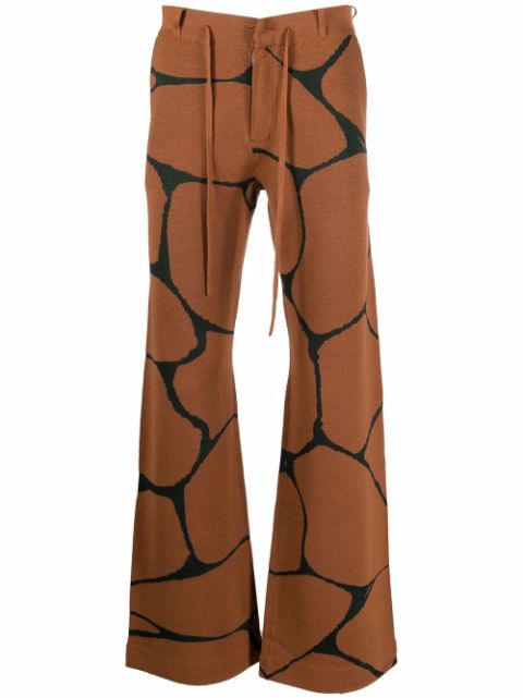 Karl Lagerfeld x Kenneth Ize knit trousers