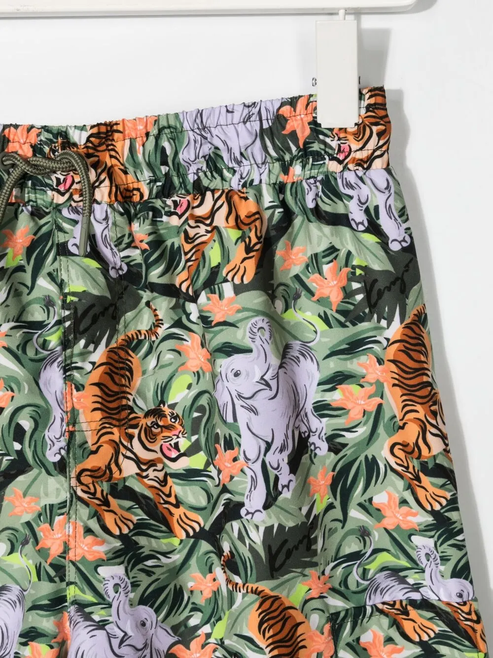 фото Kenzo kids плавки с анималистичным принтом