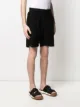 032c logo-patch cotton shorts