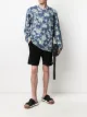 Image 2 of 032c logo-patch cotton shorts