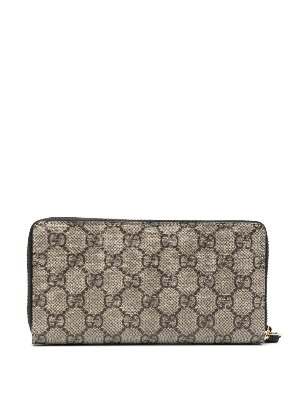 Gucci GG Marmont leren portemonnee met rits - Beige