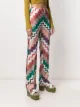 Missoni zigzag-embroidered trousers