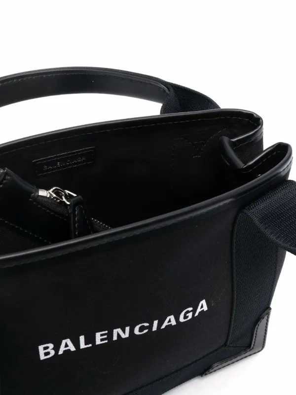 Balenciaga canvas store bag xs