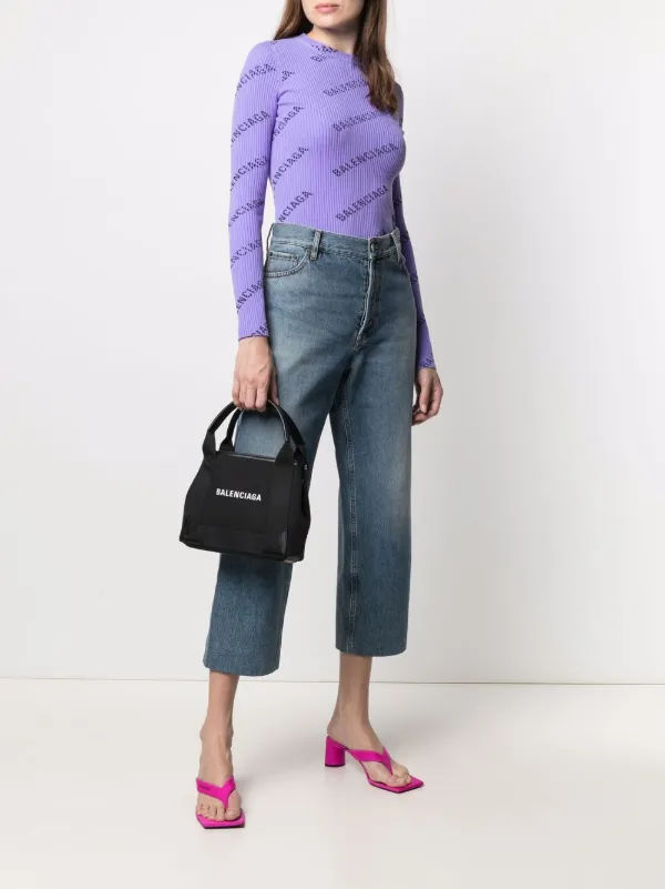 Balenciaga tote best sale bag purple