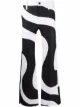 Image 1 of Karl Lagerfeld x Kenneth swirl-print trousers