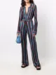 Karl Lagerfeld striped knit trousers