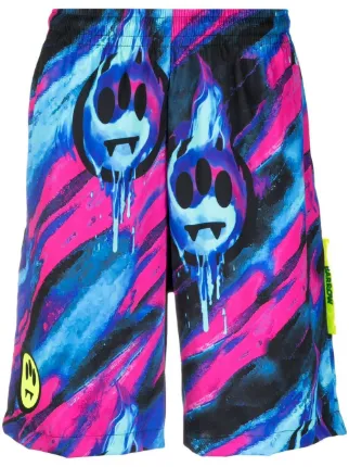 BARROW Shorts Con Stampa Grafica - Farfetch