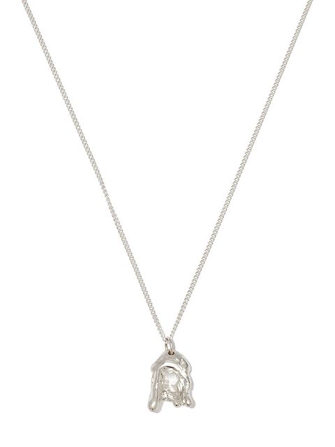 Palm Angels x Bleue Burnham melting wax pendant necklace