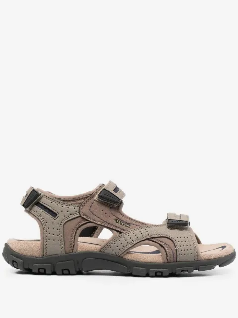 Geox flat touch-strap sandals