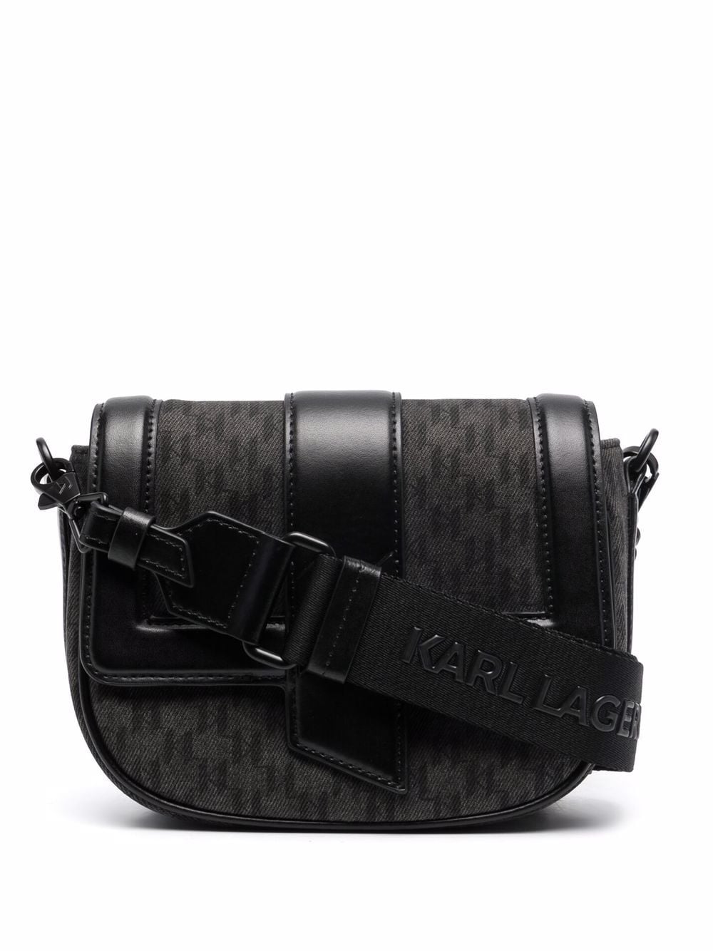 Karl Lagerfeld K/Saddle Monogram Crossbody Bag - Farfetch