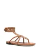Image 2 of Fendi FF-motif interwoven flat sandals