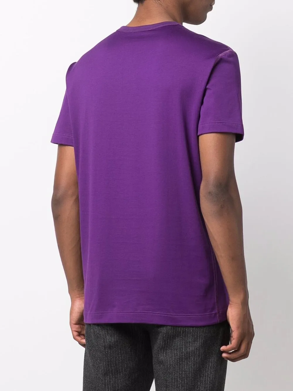 фото Dolce & gabbana футболка с нашивкой-логотипом