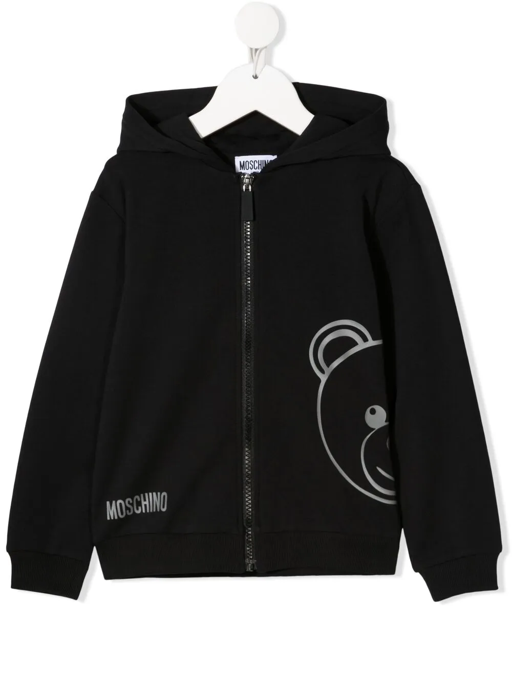 фото Moschino kids худи teddy bear на молнии