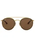 Ray-Ban aviator-frame sunglasses - Brown