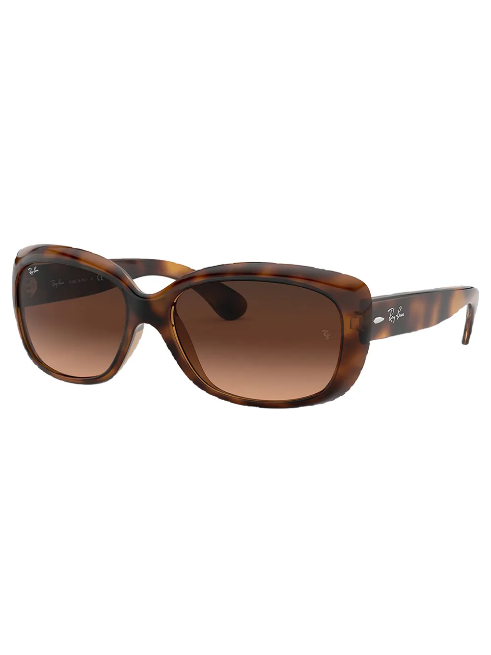 Ray-Ban Zonnebril met schildpadschild design Bruin