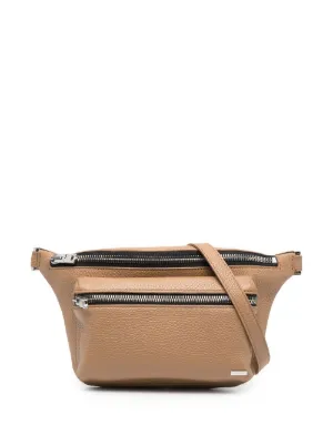 designer leather fanny pack