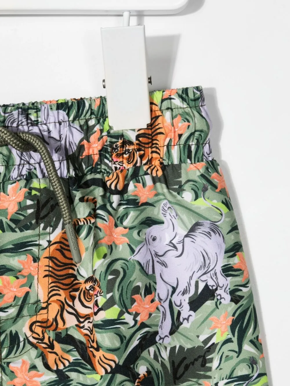 фото Kenzo kids плавки с анималистичным принтом