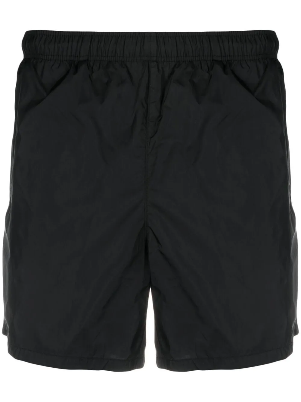 Our Legacy Straight-leg Elasticated Shorts In Black