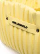 Karl Lagerfeld kushioned clutch bag