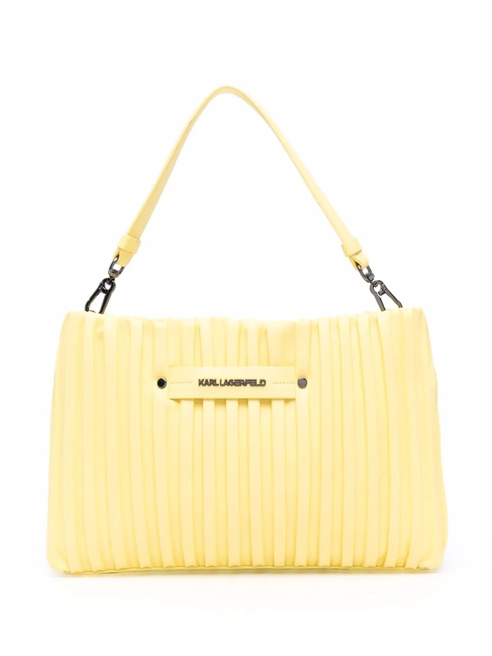Image 1 of Karl Lagerfeld kushioned clutch bag