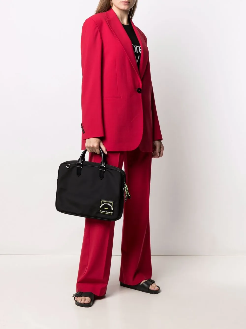 фото Karl lagerfeld сумка для ноутбука rsg с нашивкой