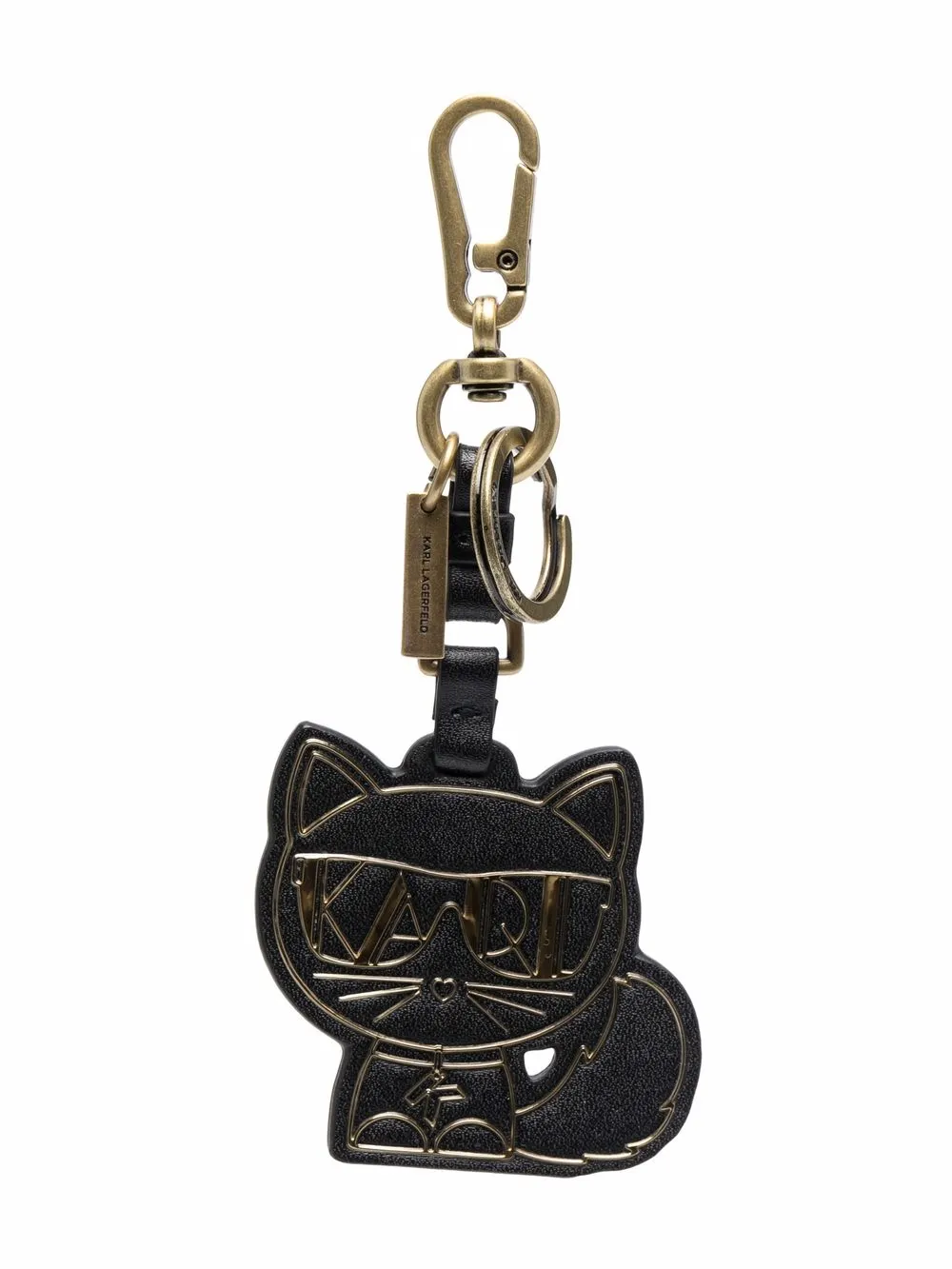 Image 1 of Karl Lagerfeld K/Ikonik Eve choup keychain