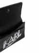 Karl Lagerfeld logo-print leather wallet